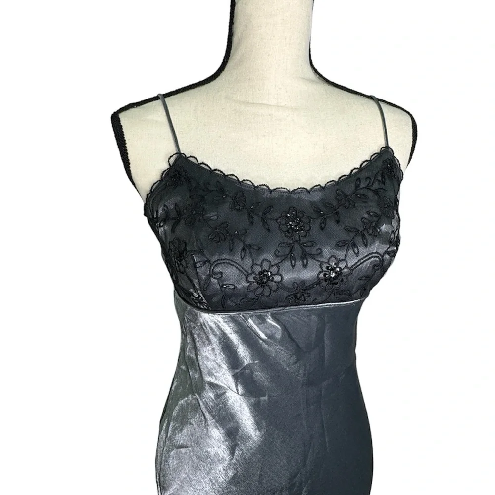 Jessica McClintock GUNNE SAX Y2K 90’s Maxi Dress - Picture 3 of 7